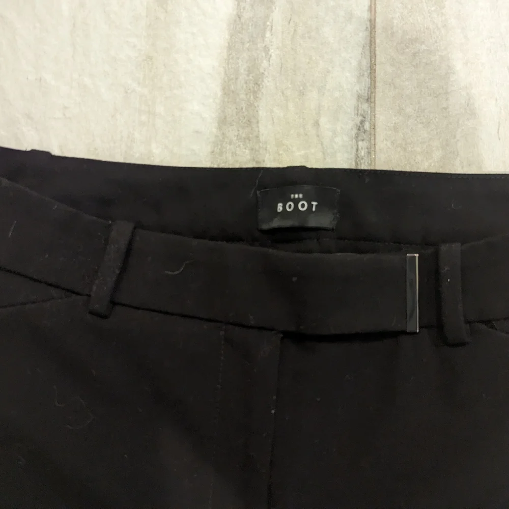 White House Black Market Black Boot Cut Pants - Picture 3 of 3